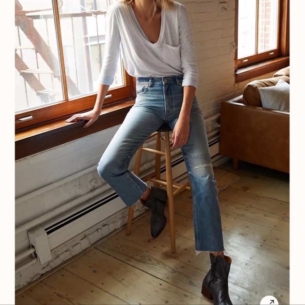 Free People x we the free Vixen Denim jeans blue size 25